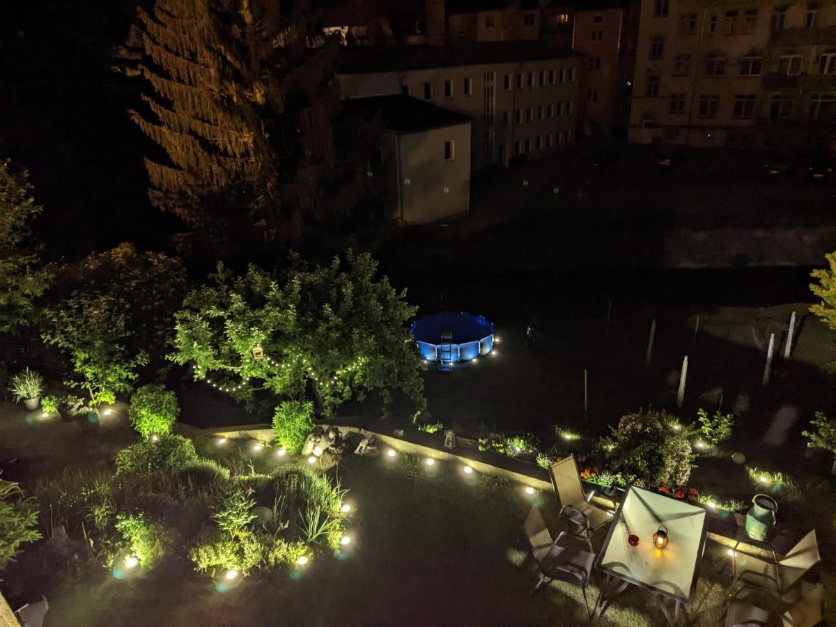 Urlaubstraum Mit Pool, Terrasse & Fluss Im Garten - Ut Apartamento Sebnitz Exterior foto